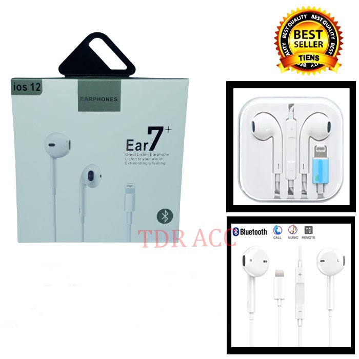 HEADSET - HANDSFREE - EARPHONE IPHON KUALITAS BAGUS TERLARIS