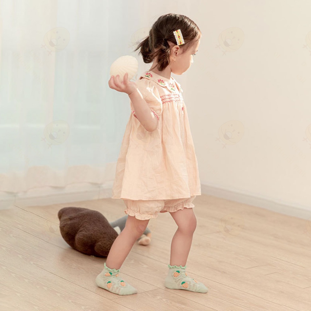 Lacoo Kaos kaki bayi anak ruffle Kaus kaki bayi anak rumbai