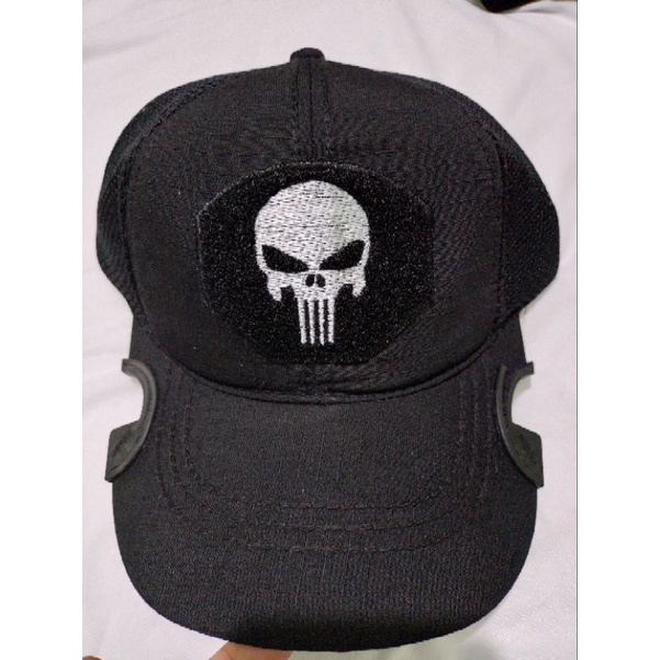 TOPI TACTICAL PUNISHER /HITAM /HIJAU/ KREM