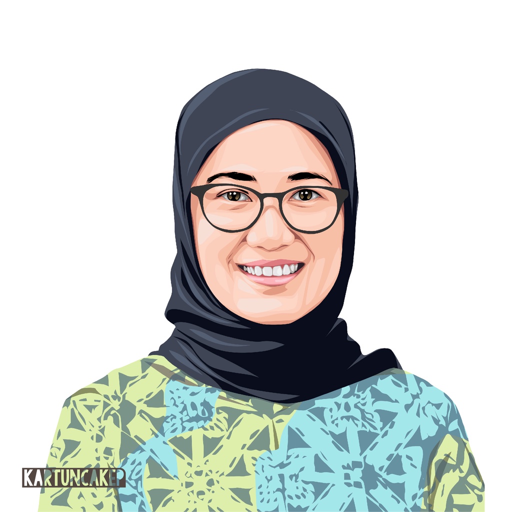 [SOFT FILE] Edit Foto Kartun / Vektor / Ilustrasi wajah (wajah sampai bahu)