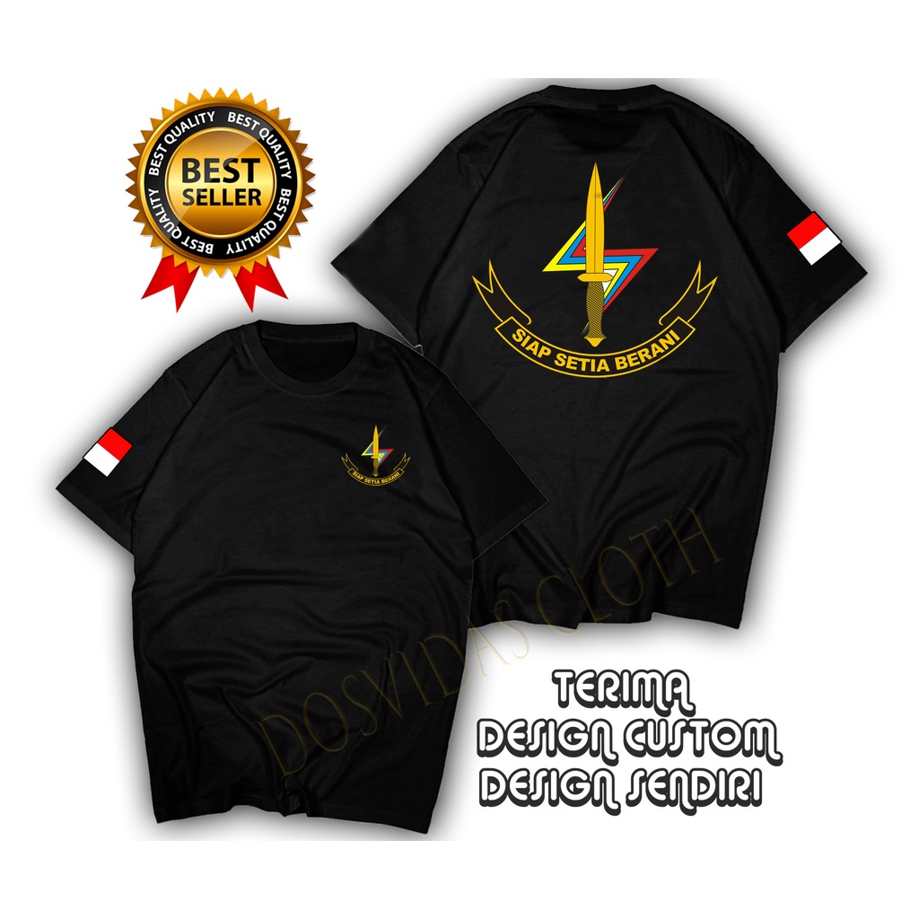 Kaos/T-Shirt SAT 81 Gultor / Baju 81 Gultor Lengan Pendek