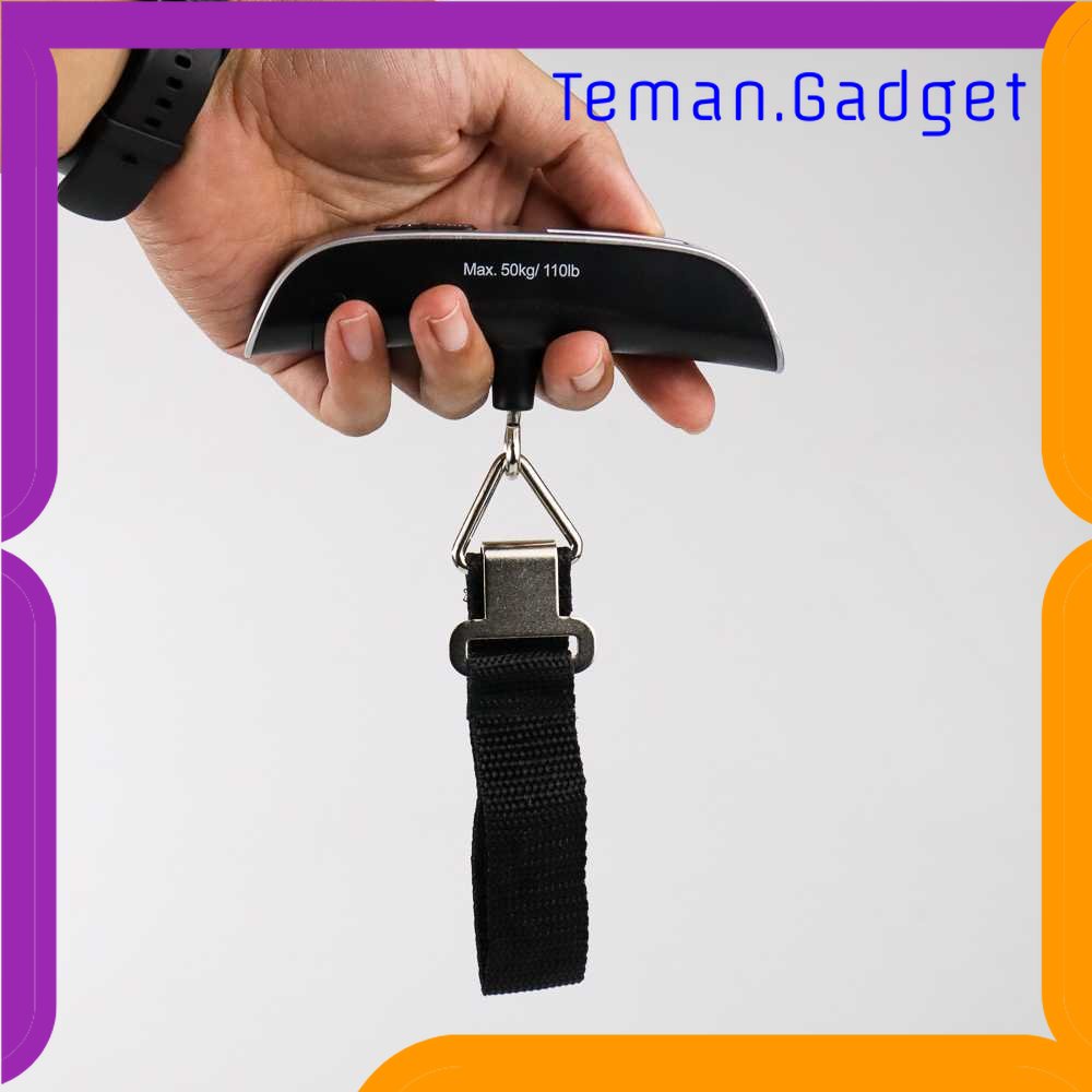 TG-TRV KBT Timbangan Koper Digital Portable Scale 50kg Akurasi 10g - QCS-13