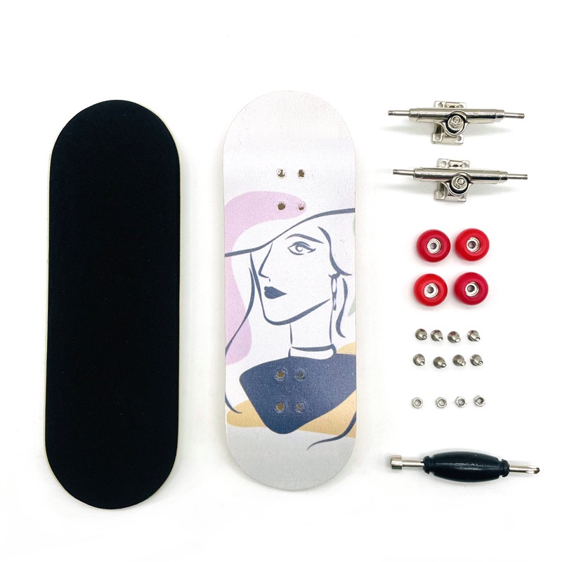 Mainan Skateboard Jari Lebar 32mm Untuk Anak