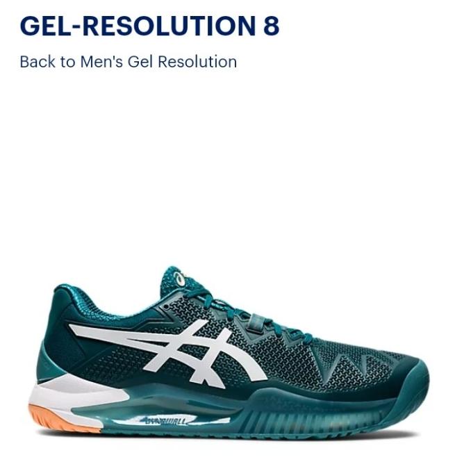 Sepatu Tenis Pria ASICS Gel-Resolution 8 ORIGINAL