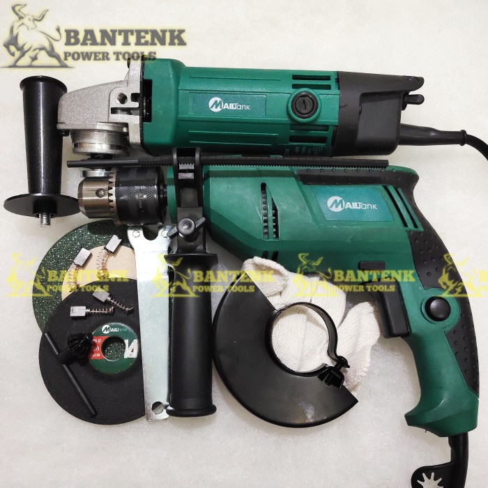 Paket Murah Bor 13Mm Dan Gurinda Tangan Mailtank Mesin Gerinda Dan Bor