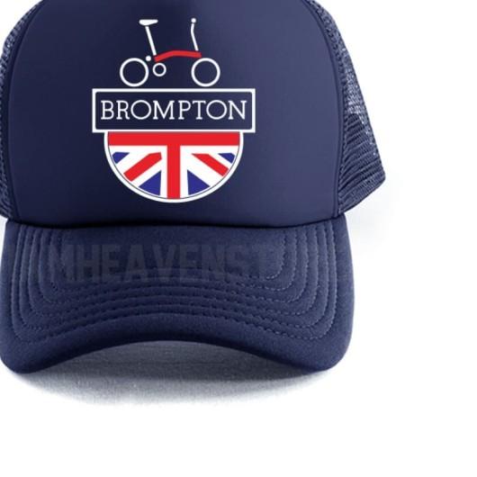 cycling cap brompton topi trucker