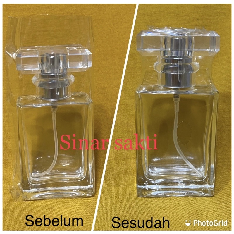 plastik segel botol Chanel 30ml 50ml / plastik segel botol parfum Chanel /plastik segel shrink