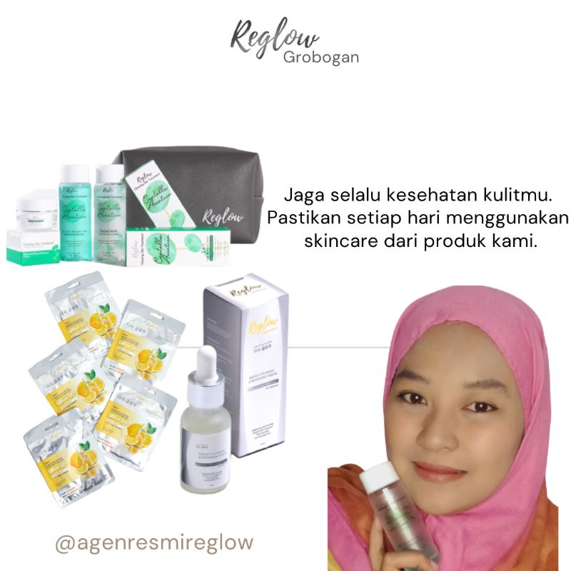 paket usaha reglow skincare basic serum sheetmask join reseller bebas pilih produk