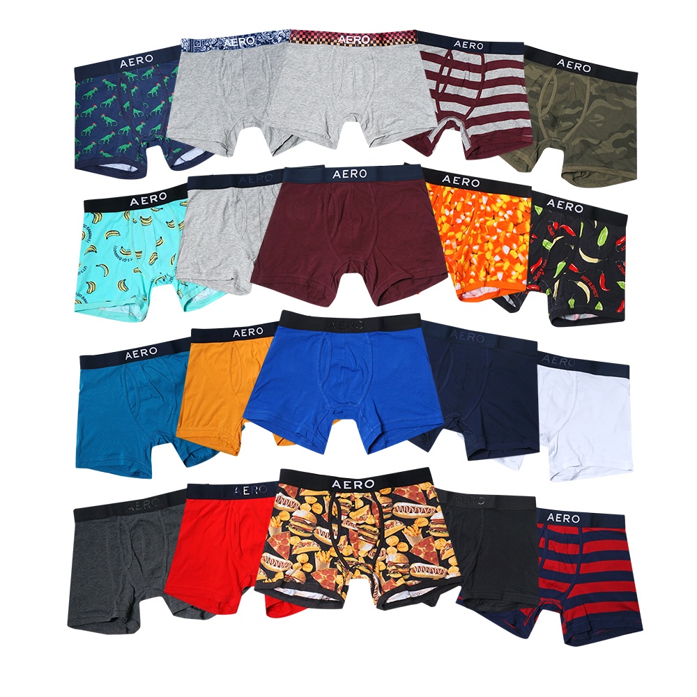 Aeropostale Logo Knit Boxer Brief