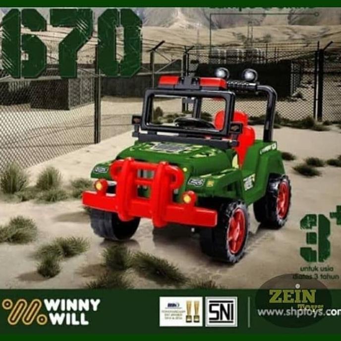 SHP SK 670 MOBIL JEEP TENTARA KOMANDO MAINAN ANAK stock ada