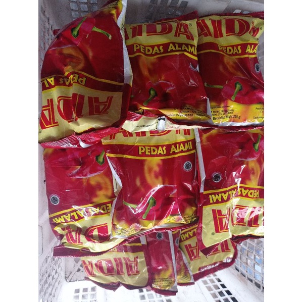 AIDA CABE BUBUK 250 GRAM / 25 GRAM /TERMURAH/ LIBAN FOOD / BASO ACI / SEBLAK