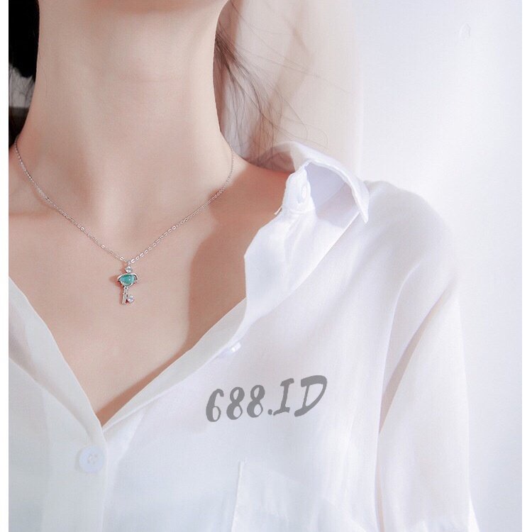 Kalung Wanita Korea Liontin Planet Bintang Korean Fashion Necklace Crystal Clavicle NL 01