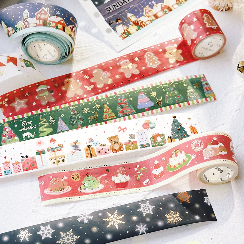 

Masking Tape / Roll Sticker Christmas 3m