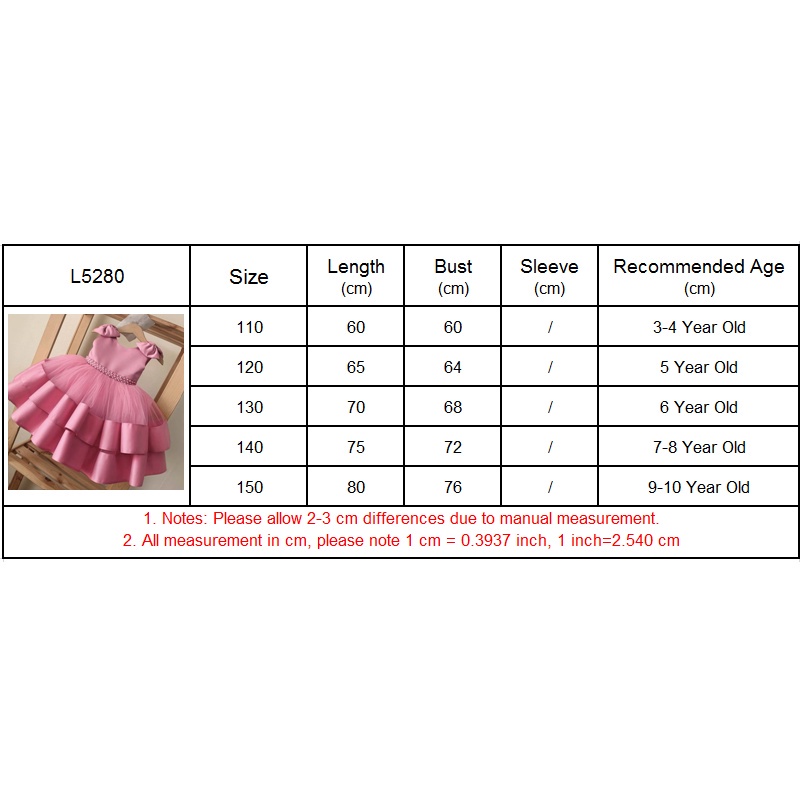 3-10 tahun anak perempuan tutu tutu gaun Big Bow Bow Wedding New Year Dress Gaun Ball Gown