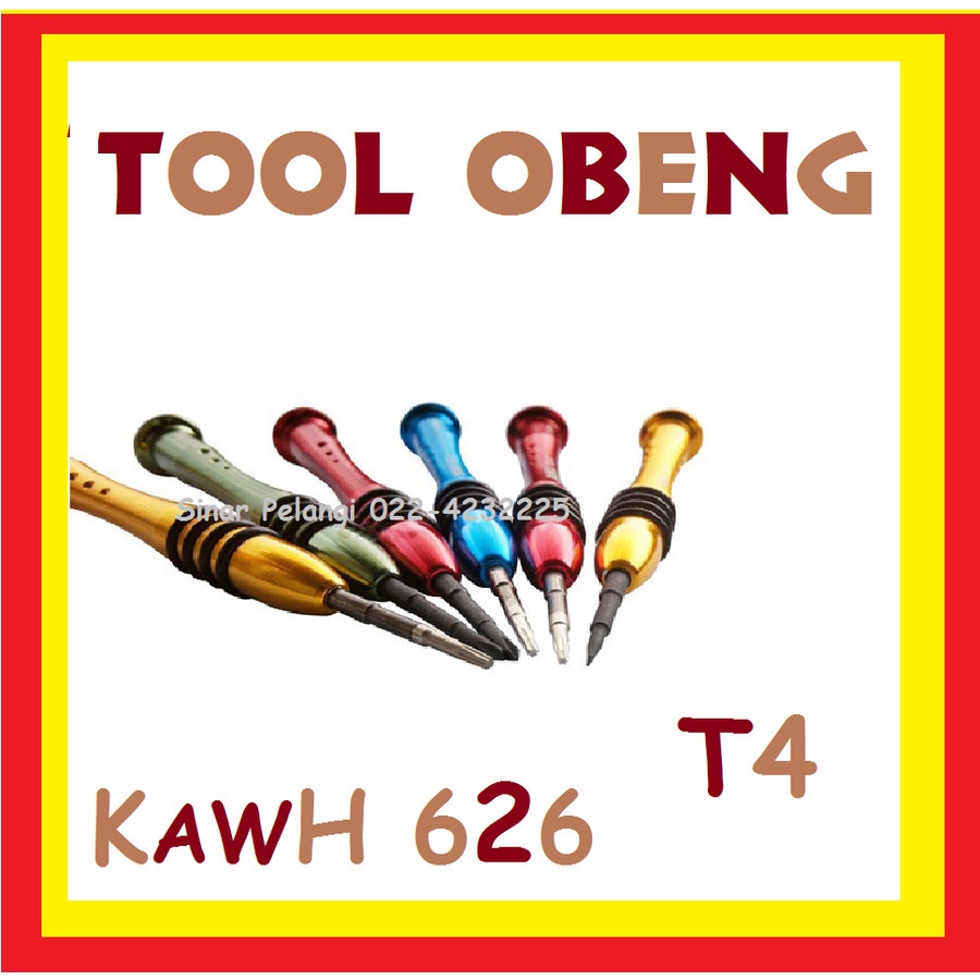 TOOL OBENG ALAT SERVICE HANDPHONE T4 KAWH 626 BESI 902991