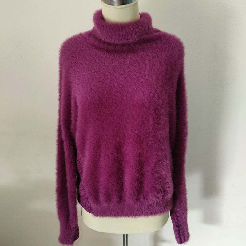 Sweater Fuzzy Magenta Rope Picnic
