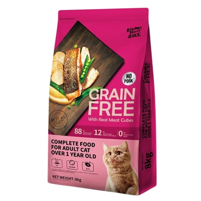 Kitchen Flavor Grain Free Adult Cat Food Freshpack 8kg