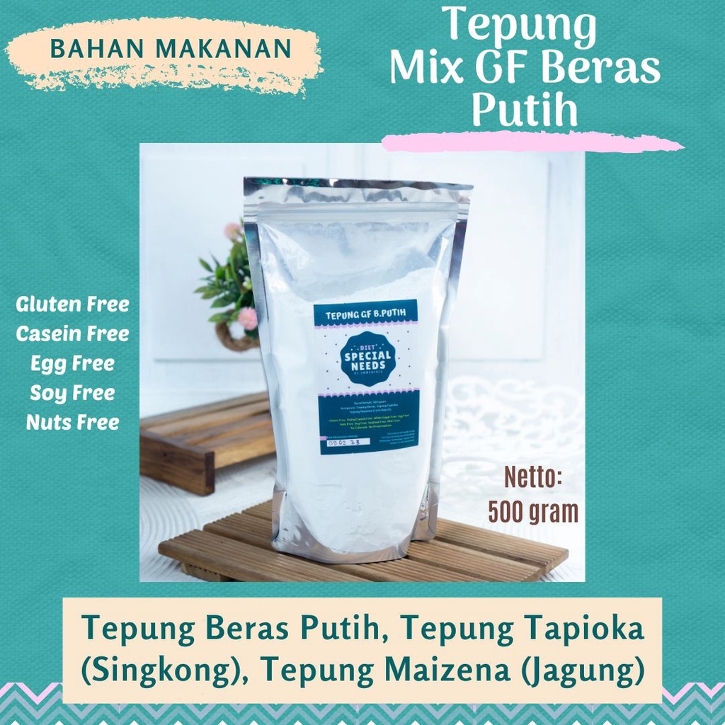 

Tepung Gluten Free pengganti terigu untuk aneka hidangan