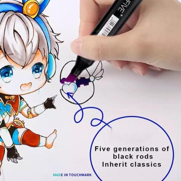 

TouchFive Marker 30 PCS / Twin Marker Sketsa Drawing /Animation Sketsa - 30 Warna