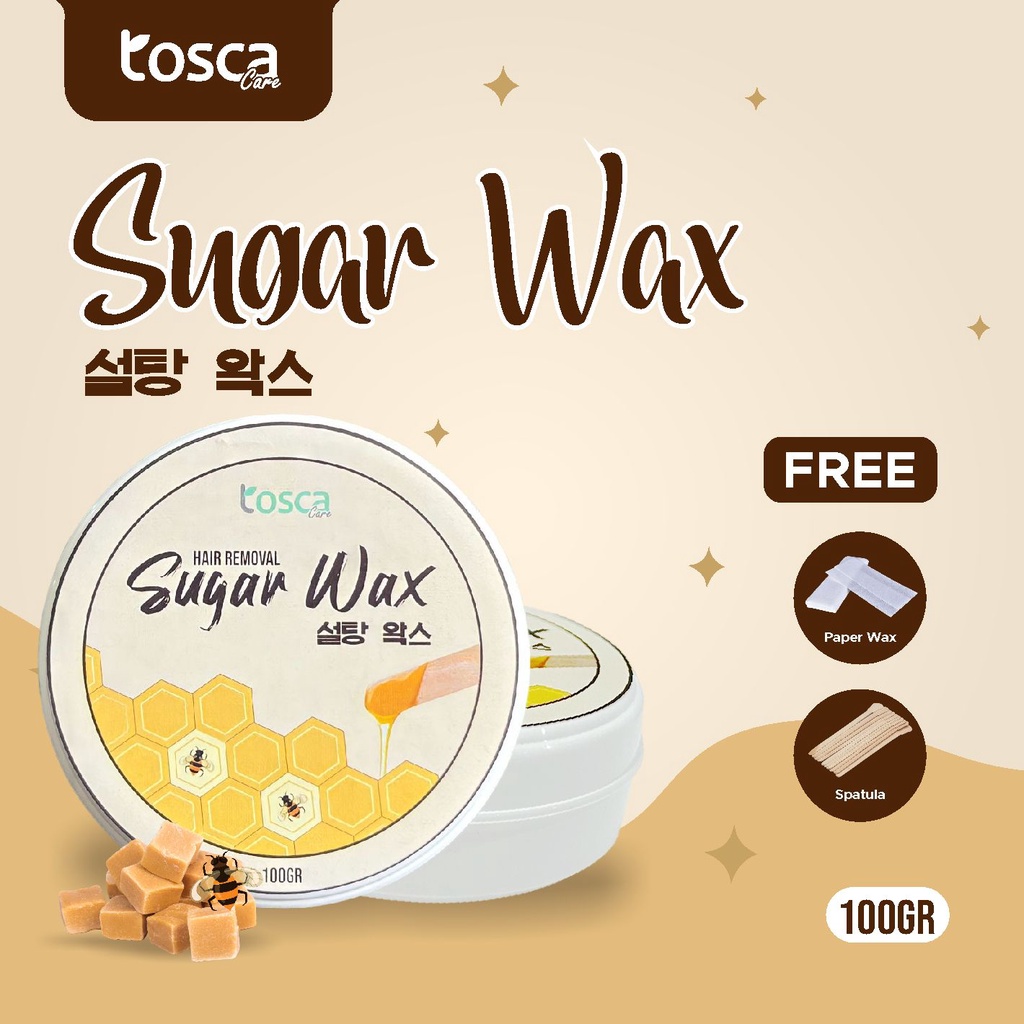 Sugar Waxing Kit Tosca Penghilang Bulu Ketiak  Alami Waxing Ketiak