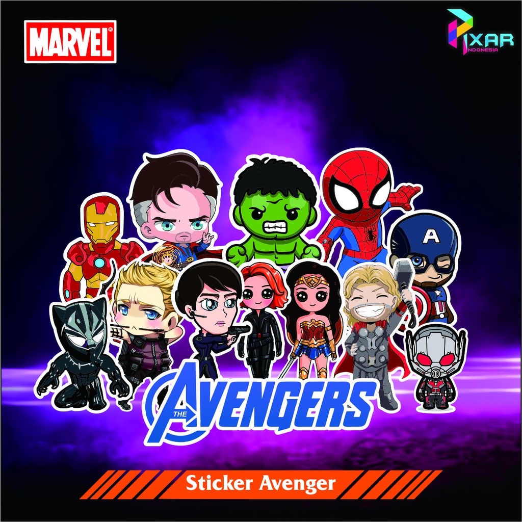 

STIKER TUMBLR AESTHETIC AVENGER UNTUK LAPTOP, STICKER CASE HP, BUKU, NOTEBOOK.