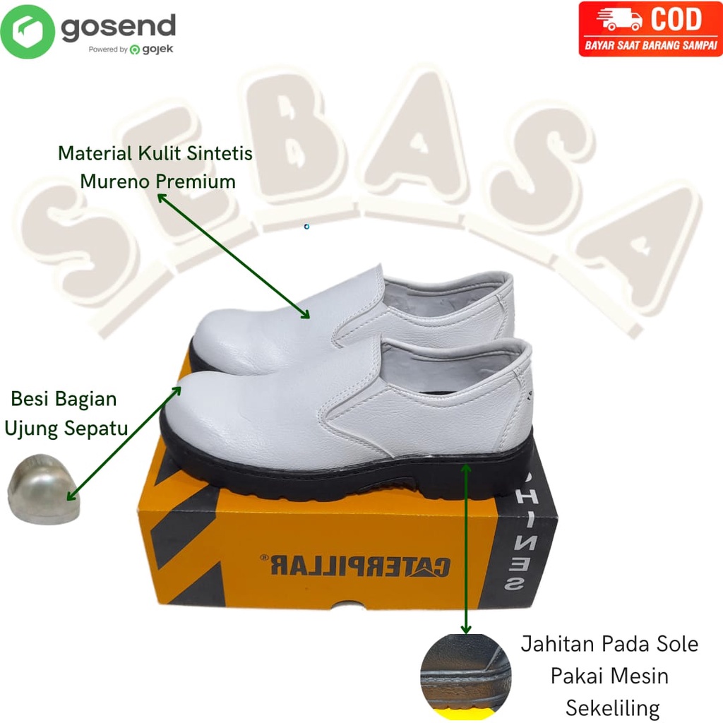 sepatu safety pelindung sepatu kerja