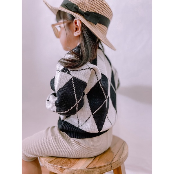 RACHIDKIDS / CARDIGAN ANAK / CARDIGAN RAJUT IMPORT /  WIND CROP CARDIGAN