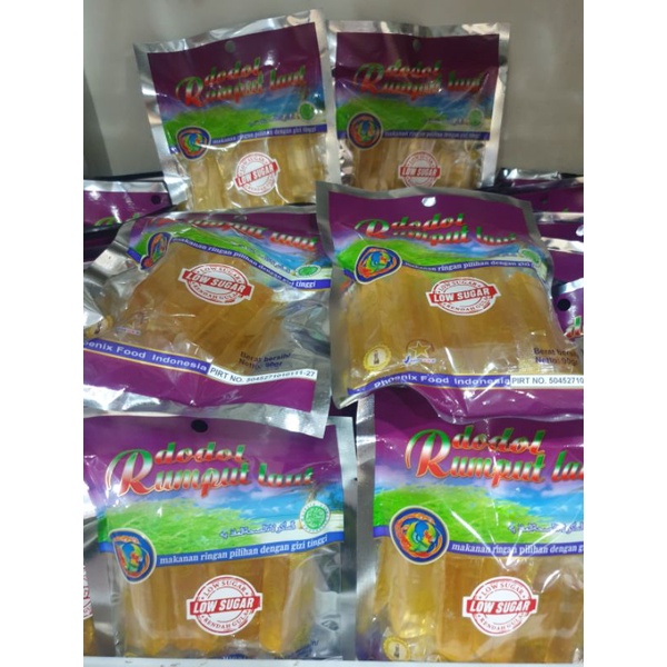 

Dodol rumput laut Leci LOW SUGAR sehat. cemilan