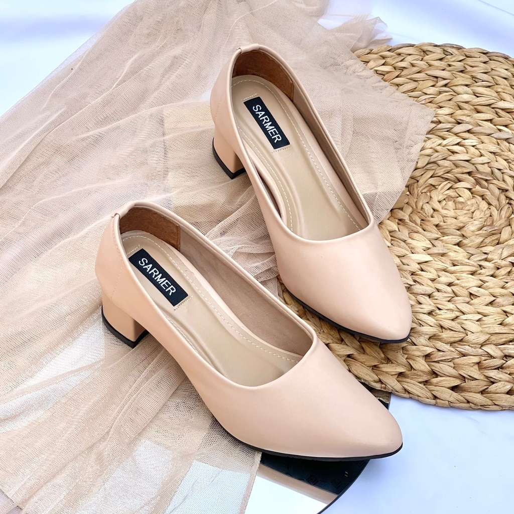 SARMER - AURORA HEELS IVORY