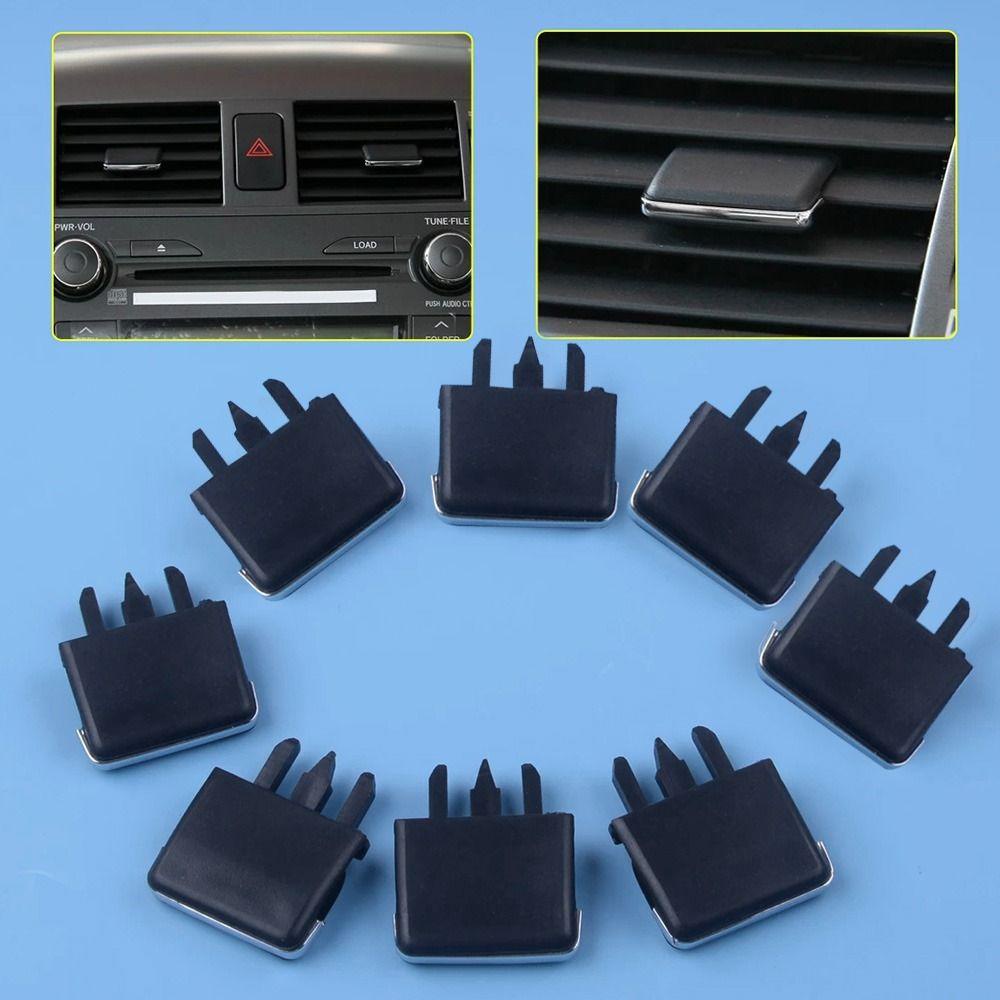 Top 8pcs Klip Ac Sparepart Klip Daun Set Aksesoris Bentuk Potongan Lembaran Lubang Ventilasi