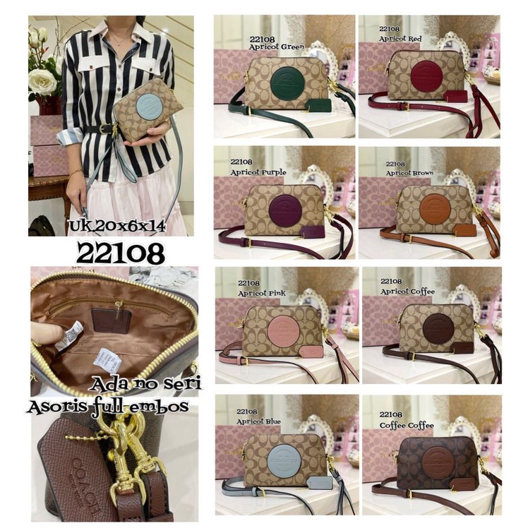 Tas Oval Selempang Mini Kode 2022-112 dan 2022-113 Freebox