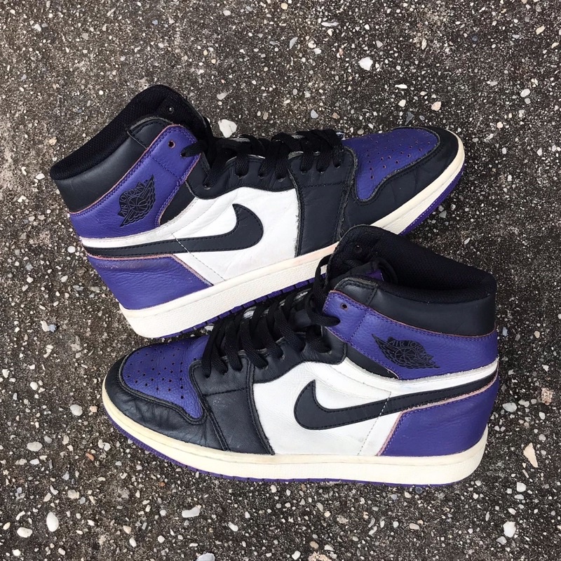 NIKE AJ1 RETRO HIGH OG COURT PURPLE SECOND *size 43