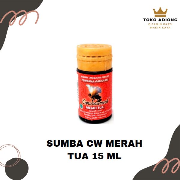

SUMBA CW MERAH TUA 15 ML (ISI 2PCS)