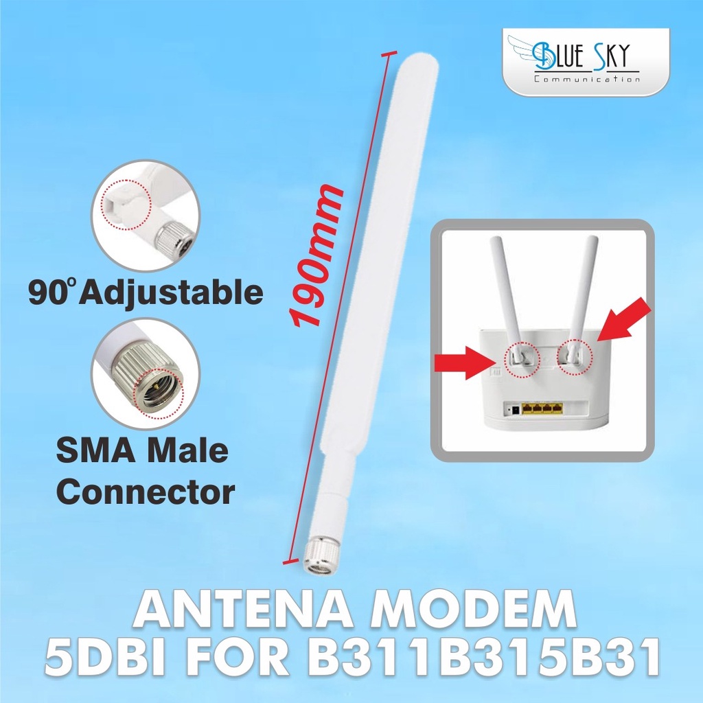 ANTENA MODEM 5DBI FOR B311/B315/B310