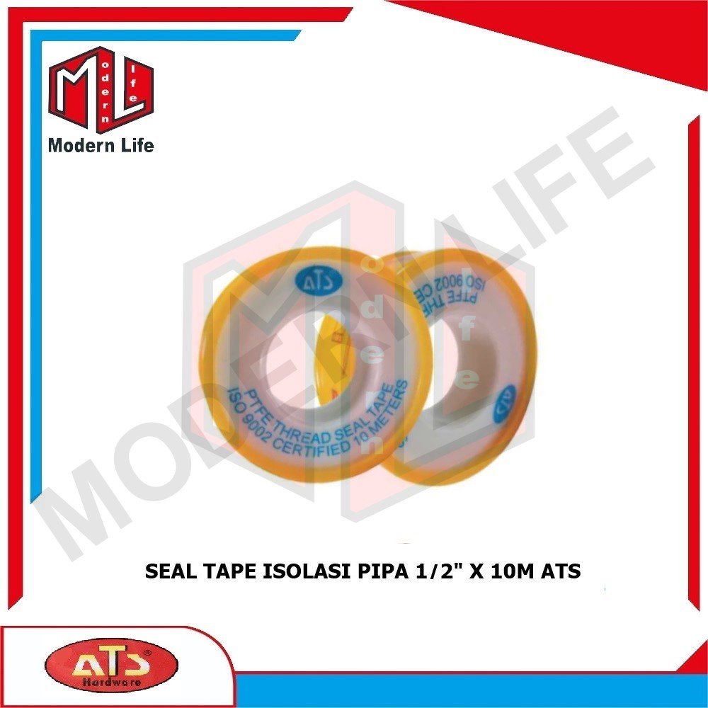 Seal Tape Air ATS 1/2 Inch 10 Meter / Isolasi Pipa