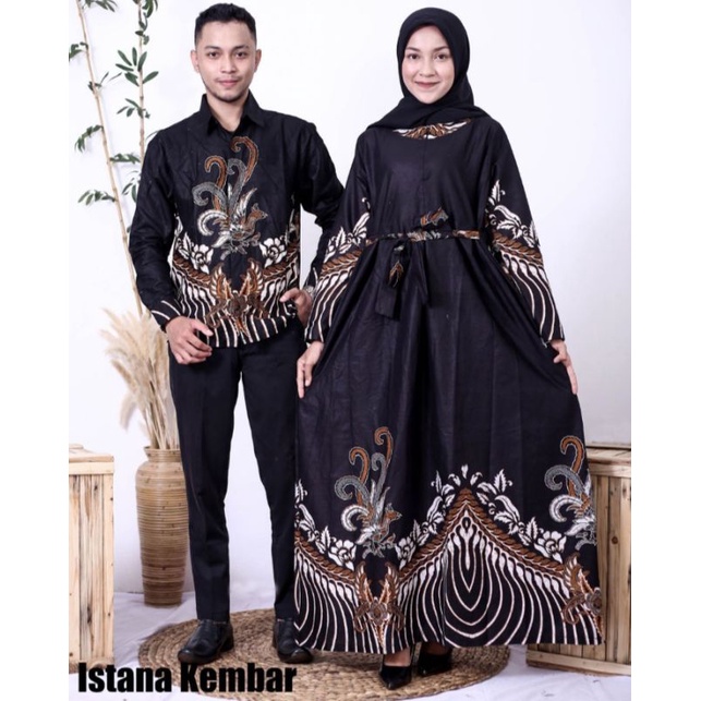 KEMEJA BATIK COUPLE BATIK SARIMBIT SUAMI ISTRI PRIA LENGAN PENDEK SIZE M L XL XXL BATIK/PEKALONGAN/TERBARU/BATIKWIN21