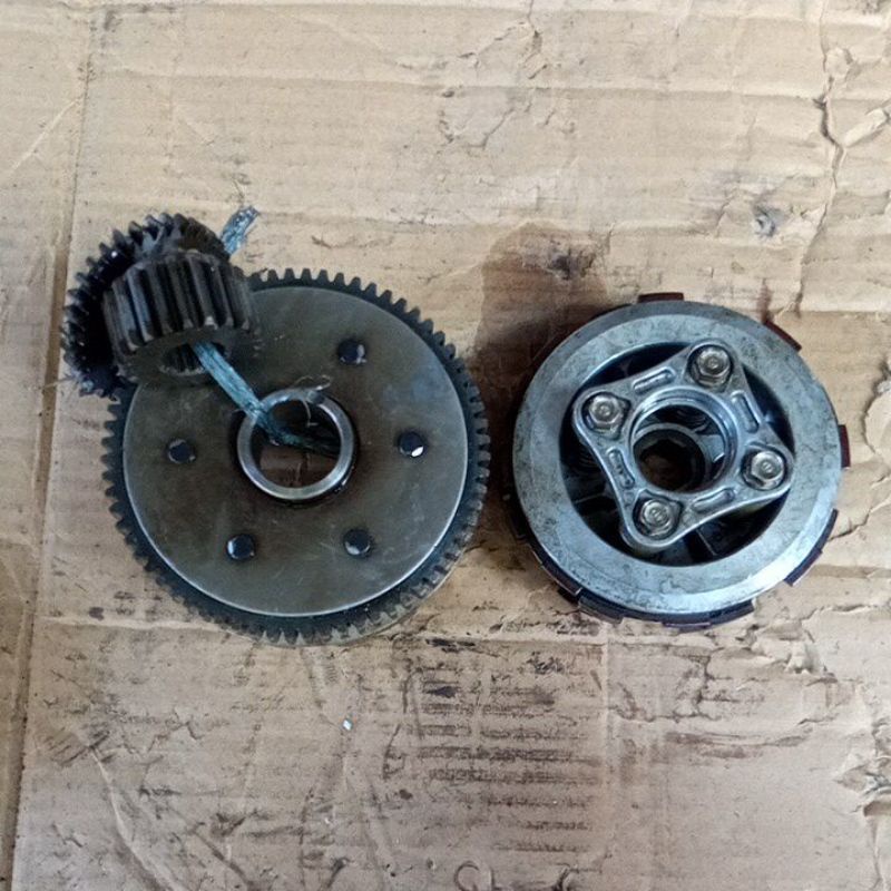 drafgear primer sekunder set megapro primus ori copotan motor masih asli beum pernah ganti karet