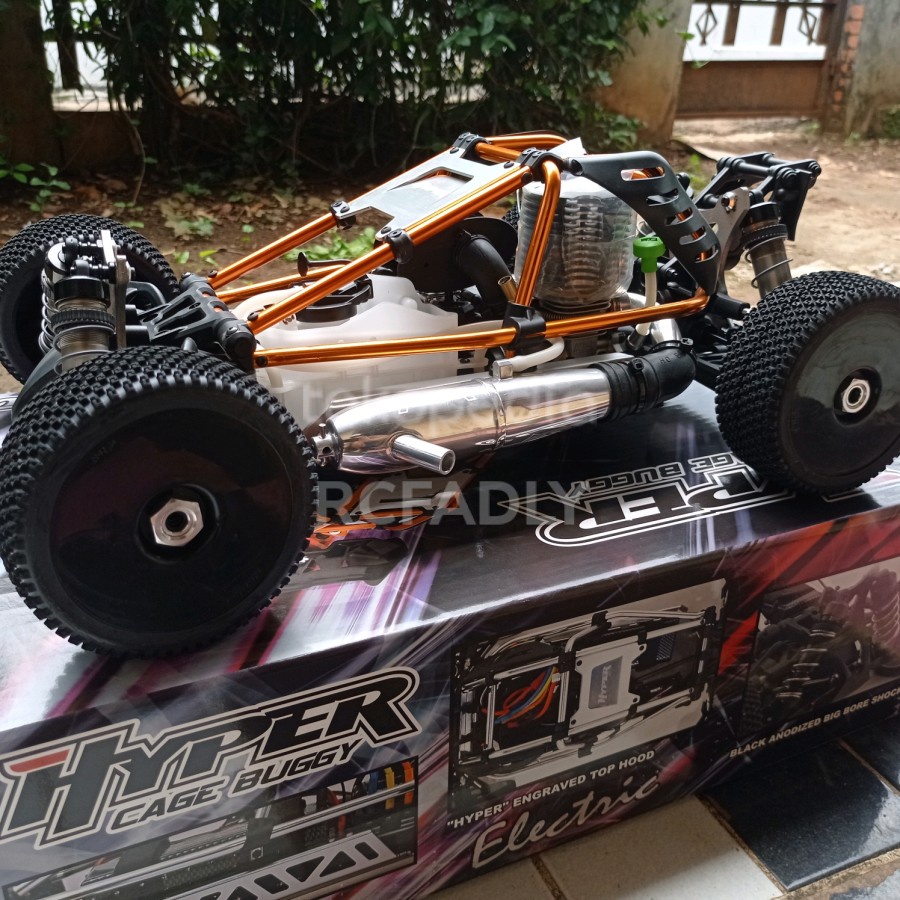 HOBAO HYPER CAGE 1/8 RTR BUGGY W/HYPER 30 TURBO ENGINE