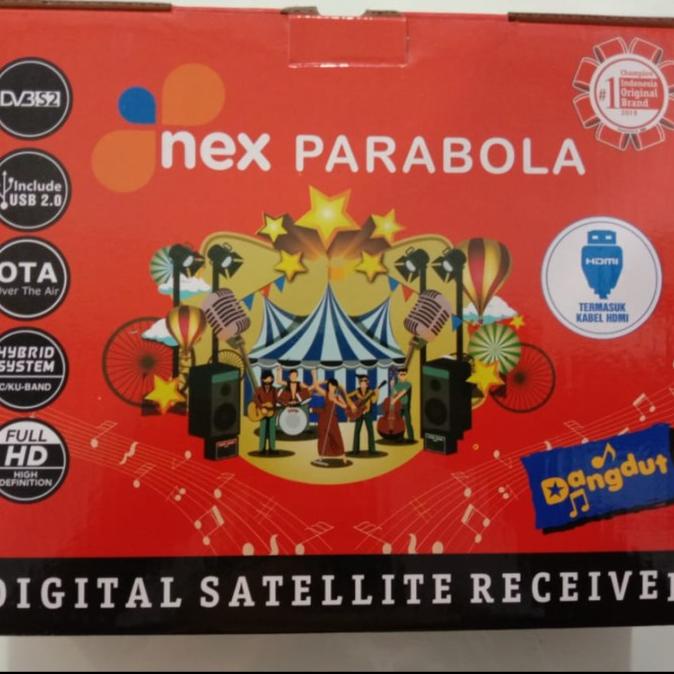 Terbaru Receiver Nex Parabola Merah - Tv National Lengkap