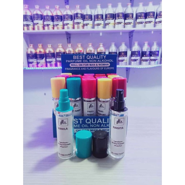 Parfum Spray Traveling 15 ml (PAKET 12 BOTOL)