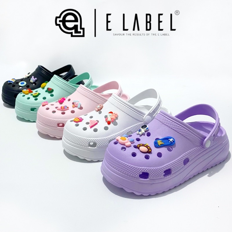 E Label - Sandal Cross | Kodok Wanita Sandal Kesehatan Sandal Baim Sandal Kodok Jiblitz