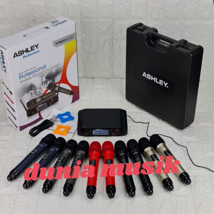 {MusikStore} Mic Wireless ASHLEY Perfection Original Diskon