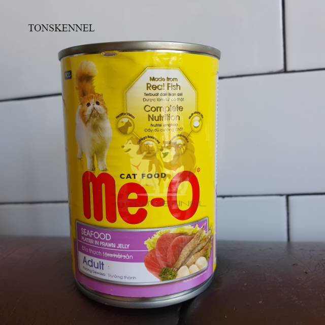 Me-O Kaleng Besar 400gr - Makanan Kucing Kalengan Meo