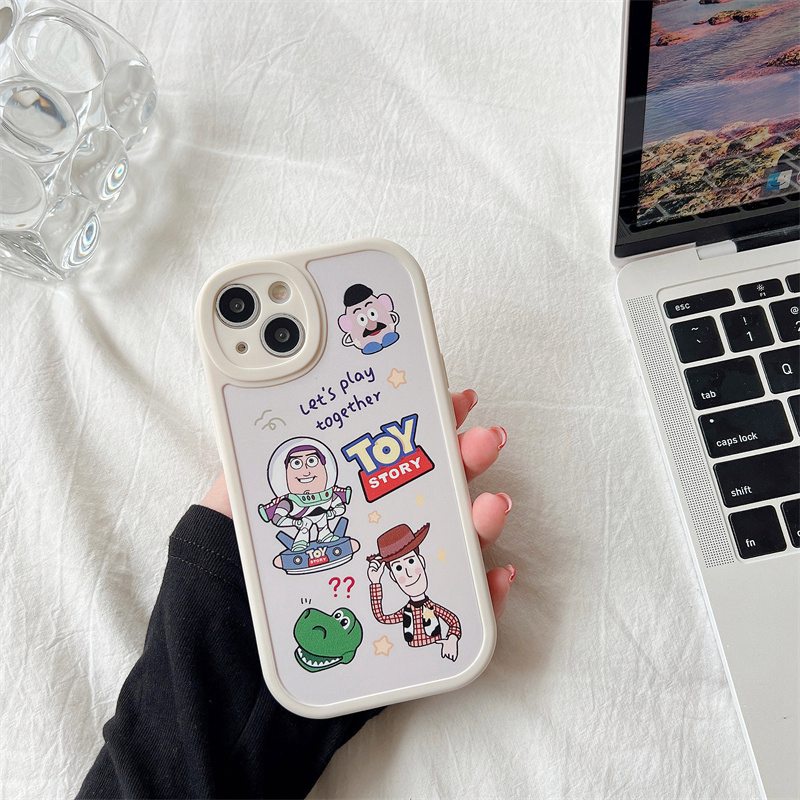 Cute Toy Story Dinosaur Soft Case Samsung A20S A30 A12 A22 A03S A32 A13 A21S A10S A11 M11 A31 A32 A33 A23 A50S A30S A51 A52 A53 A70 A72 A73 A71 S20 S21 S22 Plus Ultra Phone Case