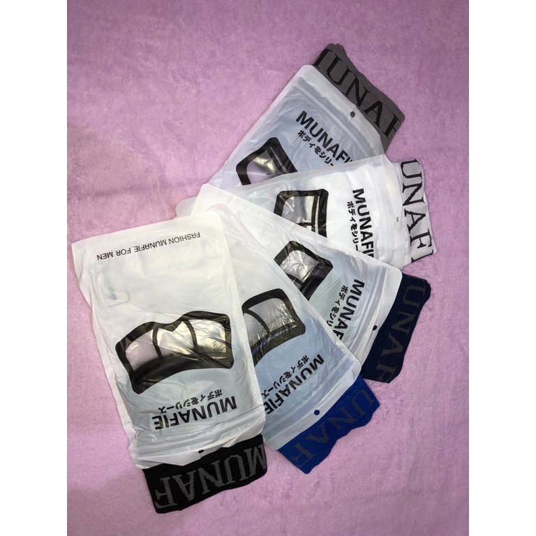 MOO XB030 Celana dalam pria boxer isi 5 pcs random berkualitas -Paket bundling Murah