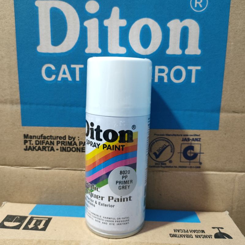 Pilok Cat Diton Silver Metallic 8580 Primer Grey Epoxy 8020 Clear 8540 Paketan Silver Metalik isi 3 pcs 150cc Pilox Cat Semprot Diton Spray Paint