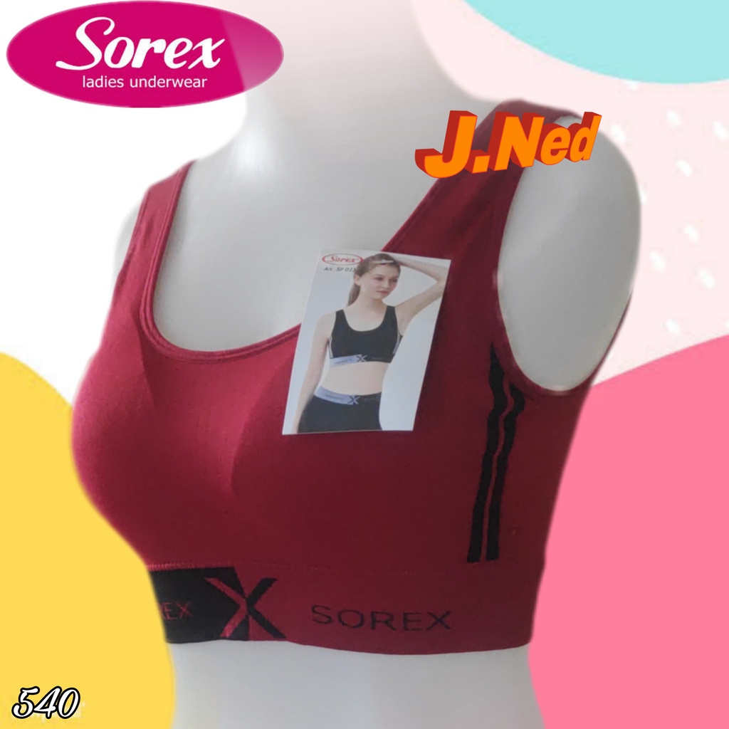 J540 BRA SPORT SOREX WANITA SOREX FREESIZE SETARA SIZE 34 - 40