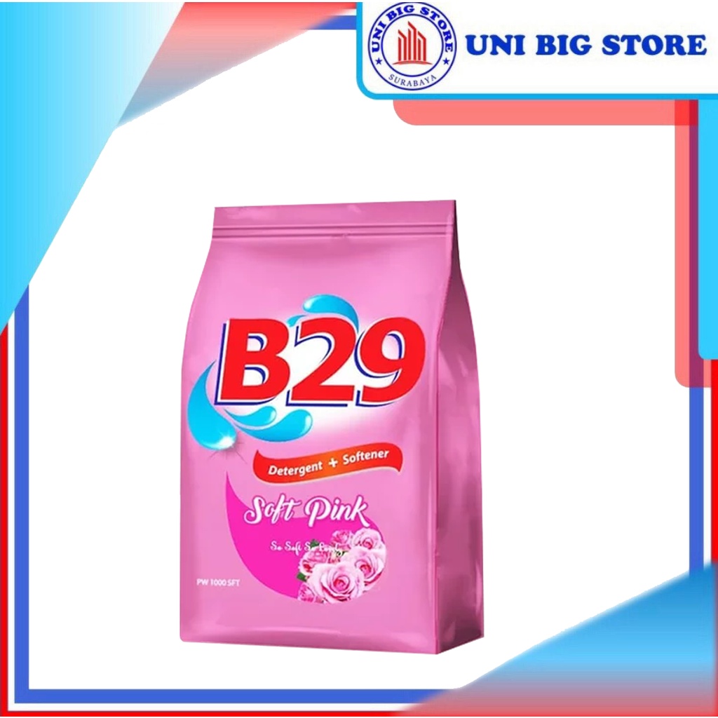 Jual B-29 Sabun Cuci Baju B29 Detergent Softener Powder Soft PINK 750 ...