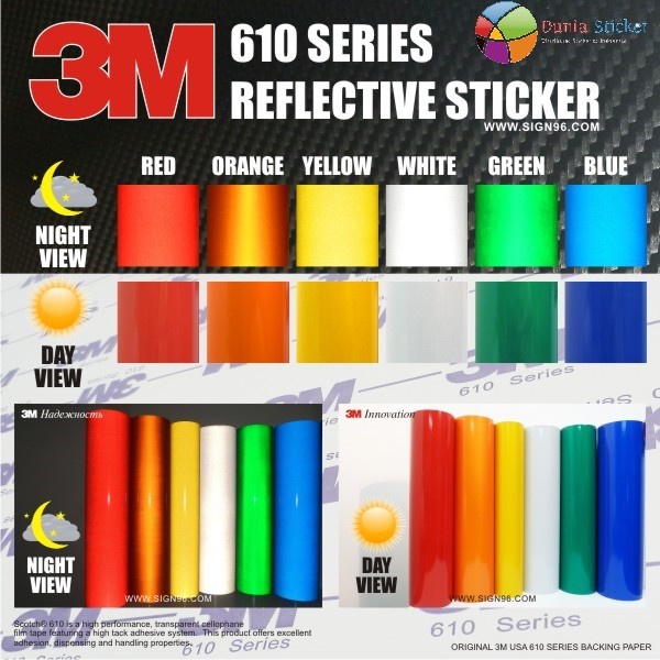 Tape 3M 610 Reflective Sticker 24" (60 Cm)