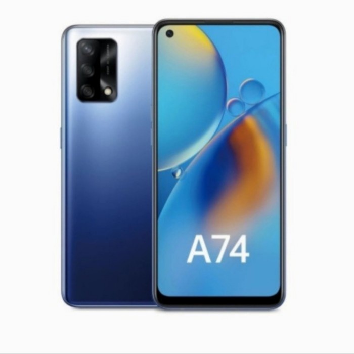 T0P OPPO A74 6/128GB 4G&5G NEW GARANSI RESMI NICE